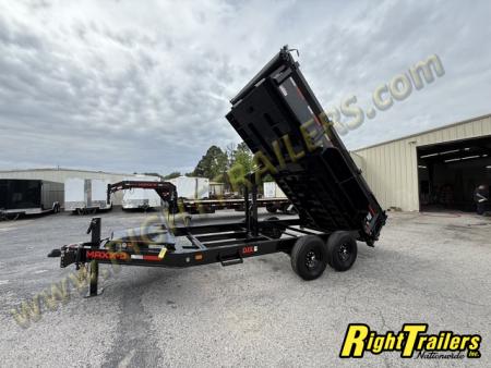New 2026 7X14 MAXX-D DUMP TRAILER