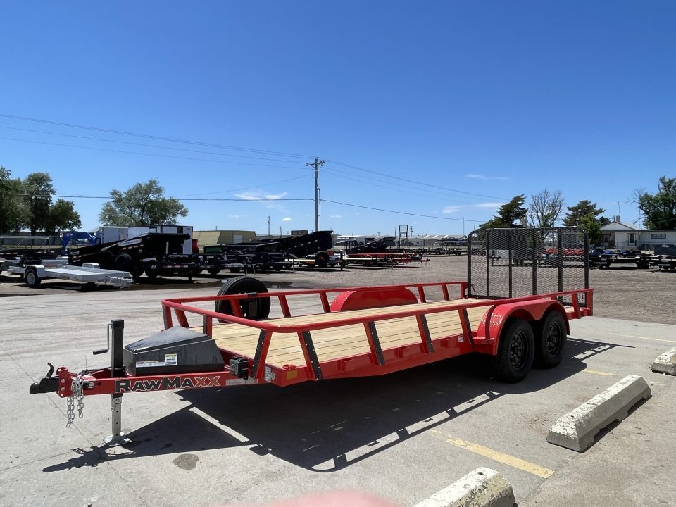 New 2026 RawMaxx 18' X 83" Utility Trailer