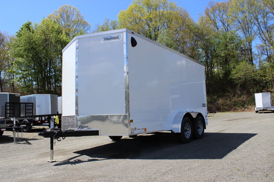 New 2026 Haulmark 7x14 Enclosed Cargo Trailer - Double Rear Doors