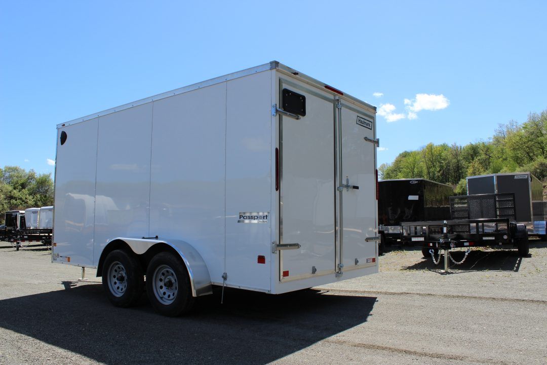 New 2026 Haulmark 7x14 Enclosed Cargo Trailer - Double Rear Doors