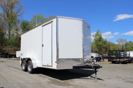 New 2026 Haulmark 7x14 Enclosed Cargo Trailer - Double Rear Doors
