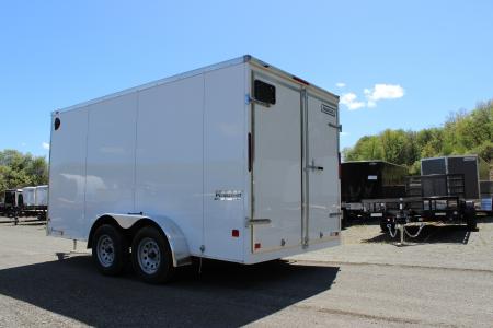 New 2026 Haulmark 7x14 Enclosed Cargo Trailer - Double Rear Doors
