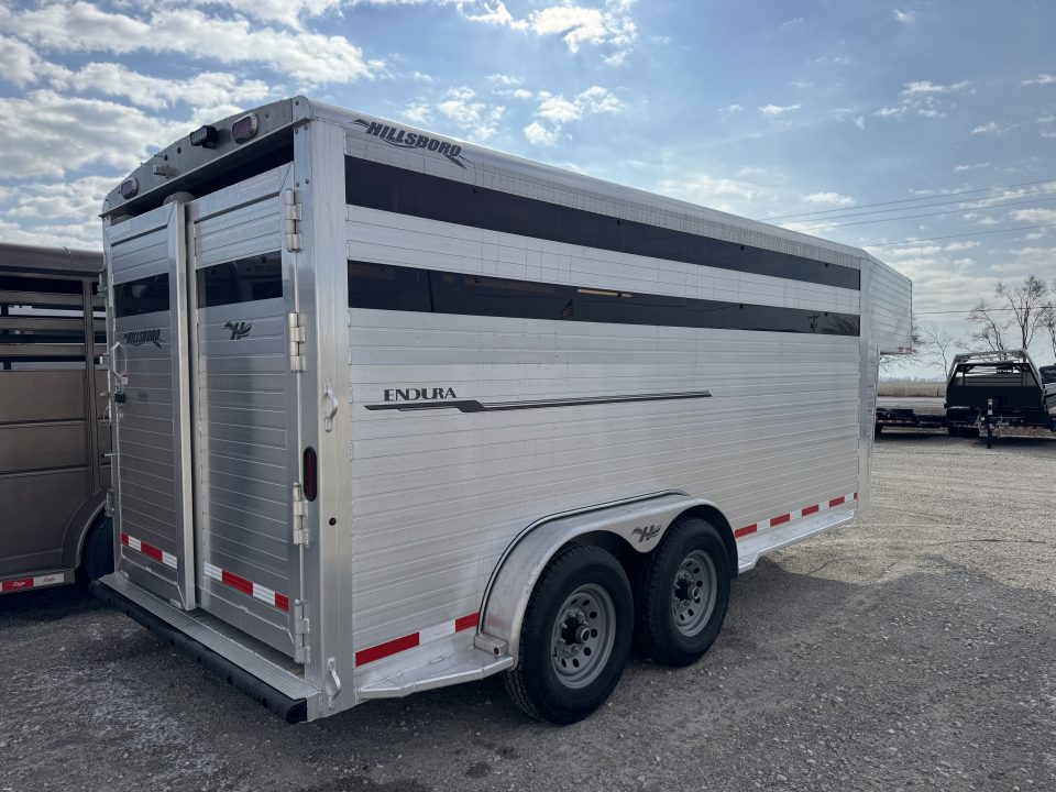 New 2027 Hillsboro ES7-16 Stock / Stock Combo Trailer