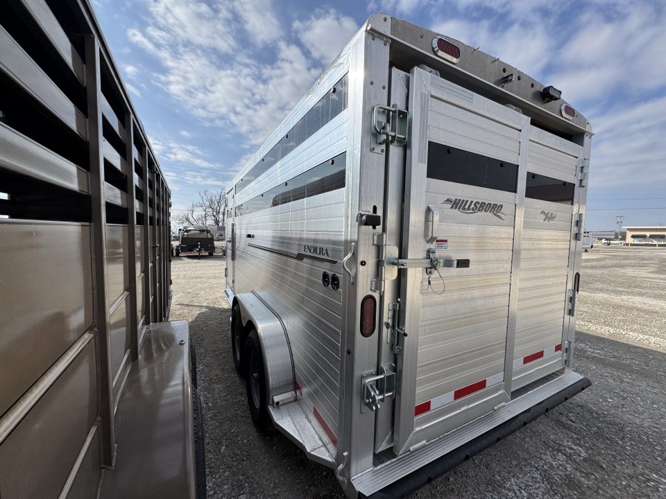 New 2027 Hillsboro ES7-16 Stock / Stock Combo Trailer