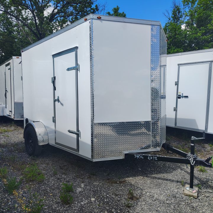 New 2026 Mammoth 6x12 SA, 6' interior height, 3.5k axle, .080 polycore Cargo / Enclosed Trailer