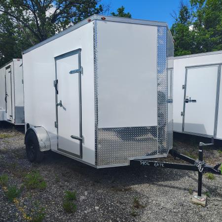 New 2026 Mammoth 6x12 SA, 6' interior height, 3.5k axle, .080 polycore Cargo / Enclosed Trailer