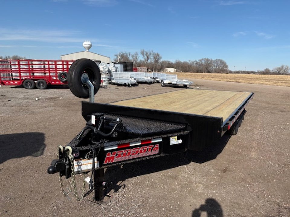 New 2026 Midsota 102x20ft Deckover Flatbed trailer 7k axles