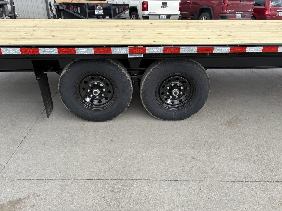 New 2026 Midsota 102x20ft Deckover Flatbed trailer 7k axles
