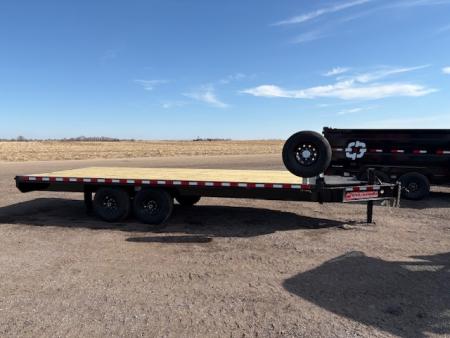 New 2026 Midsota 102x20ft Deckover Flatbed trailer 7k axles