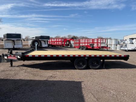 New 2026 Midsota 102x20ft Deckover Flatbed trailer 7k axles