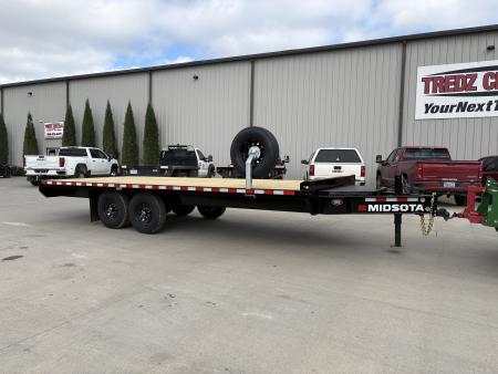New 2026 Midsota 102x20ft Deckover Flatbed trailer 7k axles