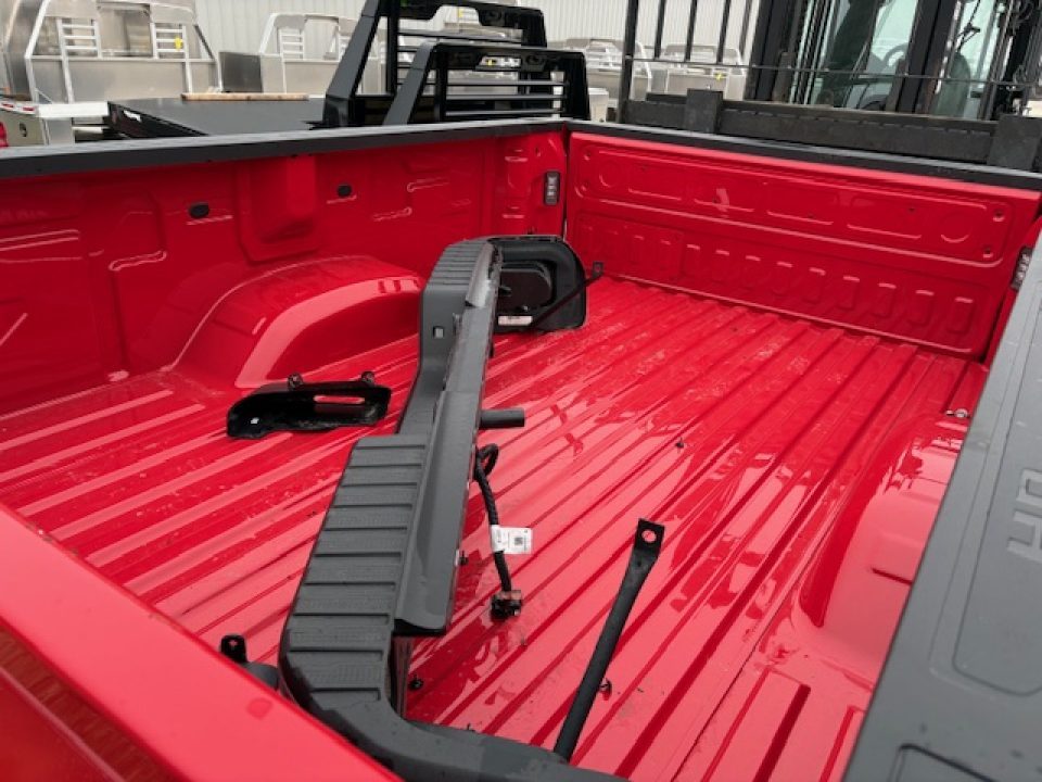 New 2026 Pickup box 2020 -current Chevy 8ft Dually Pickup bed Red