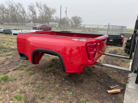 New 2026 Pickup box 2020 -current Chevy 8ft Dually Pickup bed Red