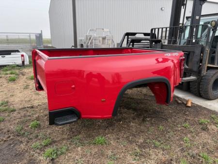 New 2026 Pickup box 2020 -current Chevy 8ft Dually Pickup bed Red