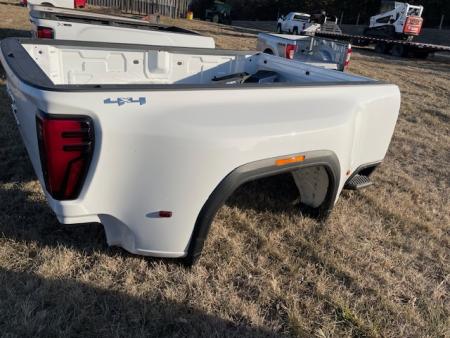 New 2024 Pickup box 2020-Current GMC 8ft Dually Pickup bed White