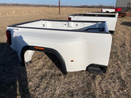 New 2024 Pickup box 2020-Current GMC 8ft Dually Pickup bed White