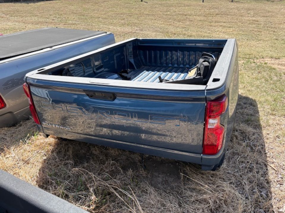 New 2024 Pickup box 2020 -current Chevy 8ft SRW Pickup bed Blue