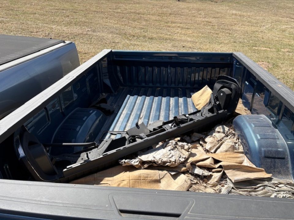 New 2024 Pickup box 2020 -current Chevy 8ft SRW Pickup bed Blue