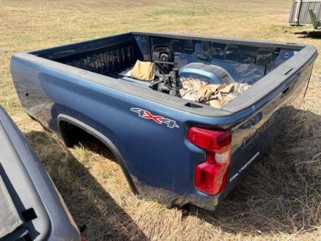 New 2024 Pickup box 2020 -current Chevy 8ft SRW Pickup bed Blue