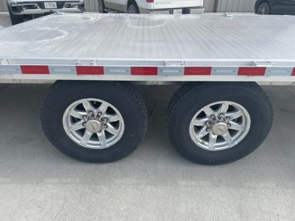New 2025 Aluma 1022-14K Aluminum Deckover Equipment Trailer