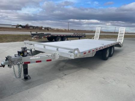 New 2025 Aluma 1022-14K Aluminum Deckover Equipment Trailer