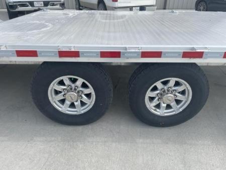 New 2025 Aluma 1022-14K Aluminum Deckover Equipment Trailer
