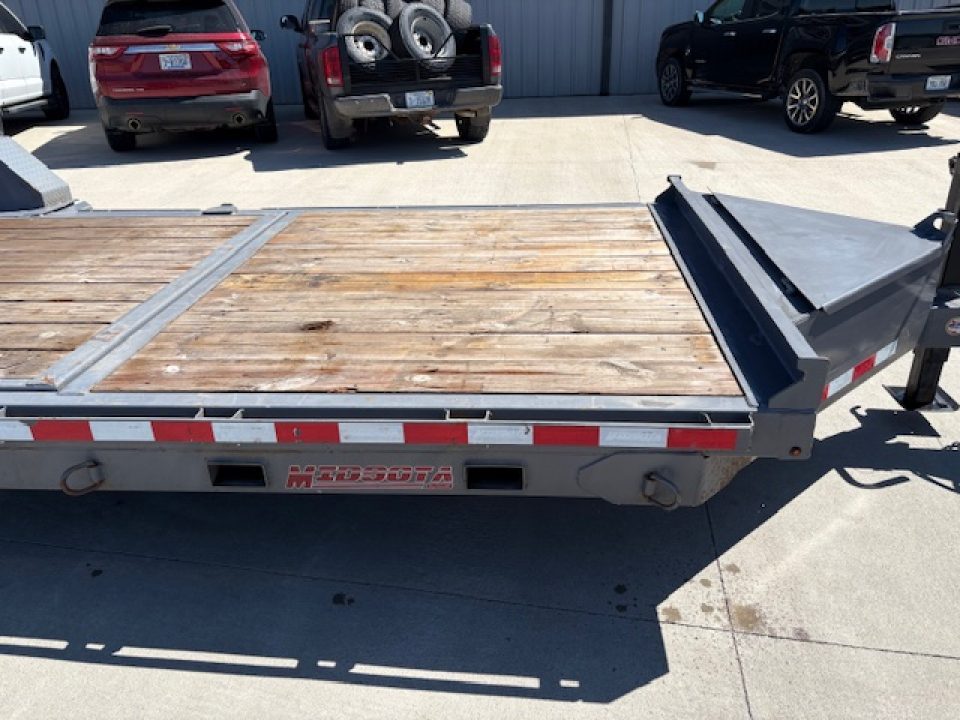 Used 2023 Midsota TB22-BP-176 Tilt Bed Equipment Trailer 8k axles