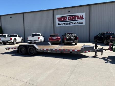 Used 2023 Midsota TB22-BP-176 Tilt Bed Equipment Trailer 8k axles