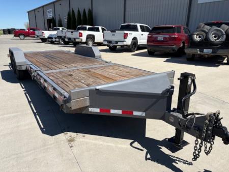 Used 2023 Midsota TB22-BP-176 Tilt Bed Equipment Trailer 8k axles