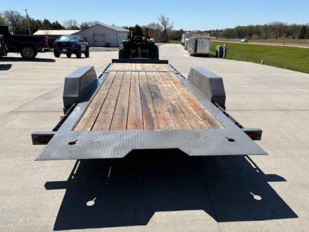 Used 2023 Midsota TB22-BP-176 Tilt Bed Equipment Trailer 8k axles