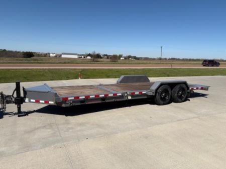 Used 2023 Midsota TB22-BP-176 Tilt Bed Equipment Trailer 8k axles