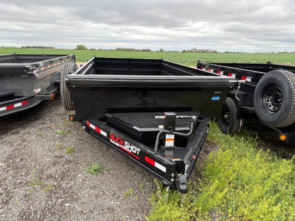 New 2026 Buckshot LP214 Low Profile Dump Trailer 83x14ft 7 Gauge Floor Dump Trailer