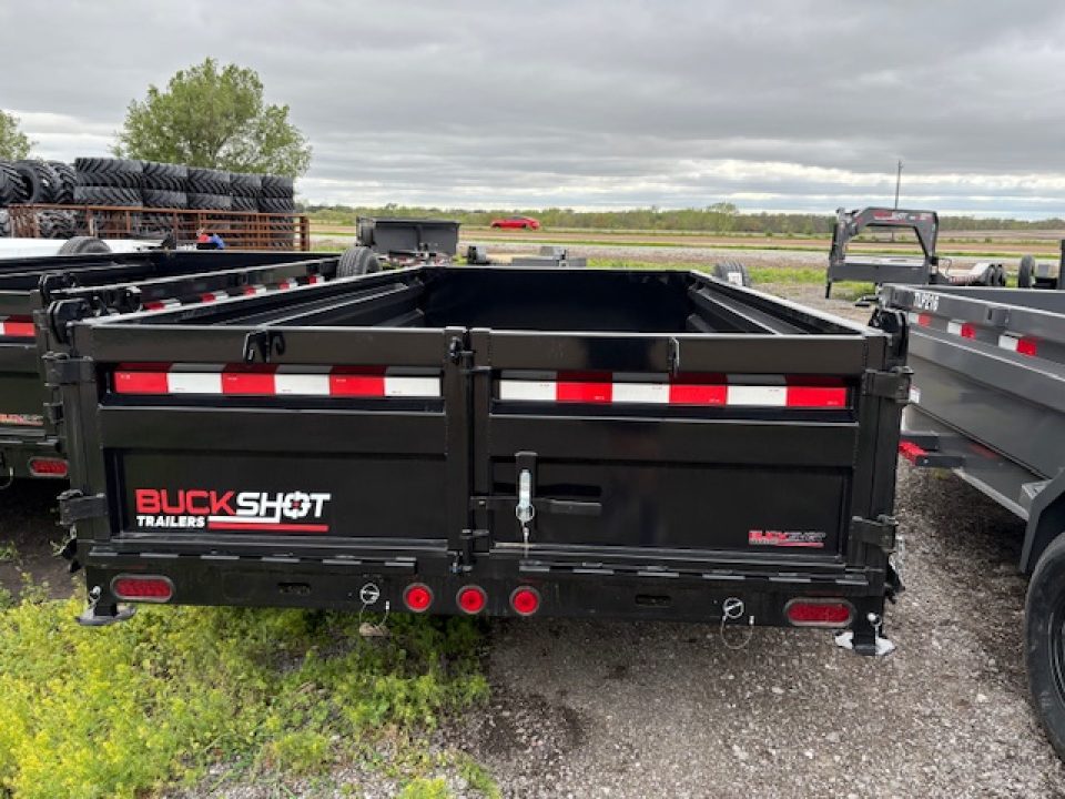 New 2026 Buckshot LP214 Low Profile Dump Trailer 83x14ft 7 Gauge Floor Dump Trailer