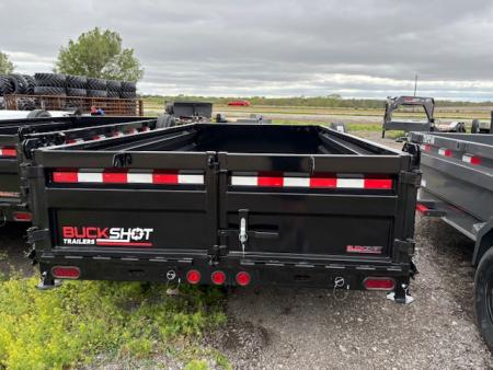New 2026 Buckshot LP214 Low Profile Dump Trailer 83x14ft 7 Gauge Floor Dump Trailer