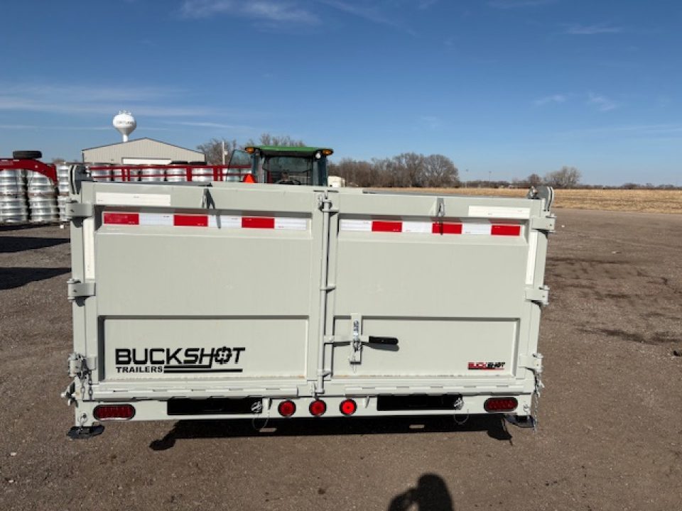 New 2026 Buckshot TLP316 Low Profile Dump Trailer 7x16ft 3ft tall sides 7k axles