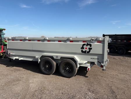 New 2026 Buckshot TLP316 Low Profile Dump Trailer 7x16ft 3ft tall sides 7k axles