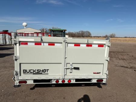 New 2026 Buckshot TLP316 Low Profile Dump Trailer 7x16ft 3ft tall sides 7k axles