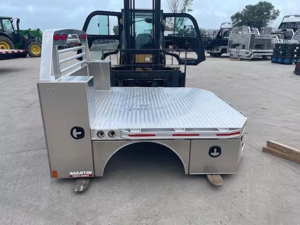 New 2026 Martin Truck Bodies 84" x 88" Ford & GM 6-1/2' Bed Delete Short bed SRW Flat Decks
