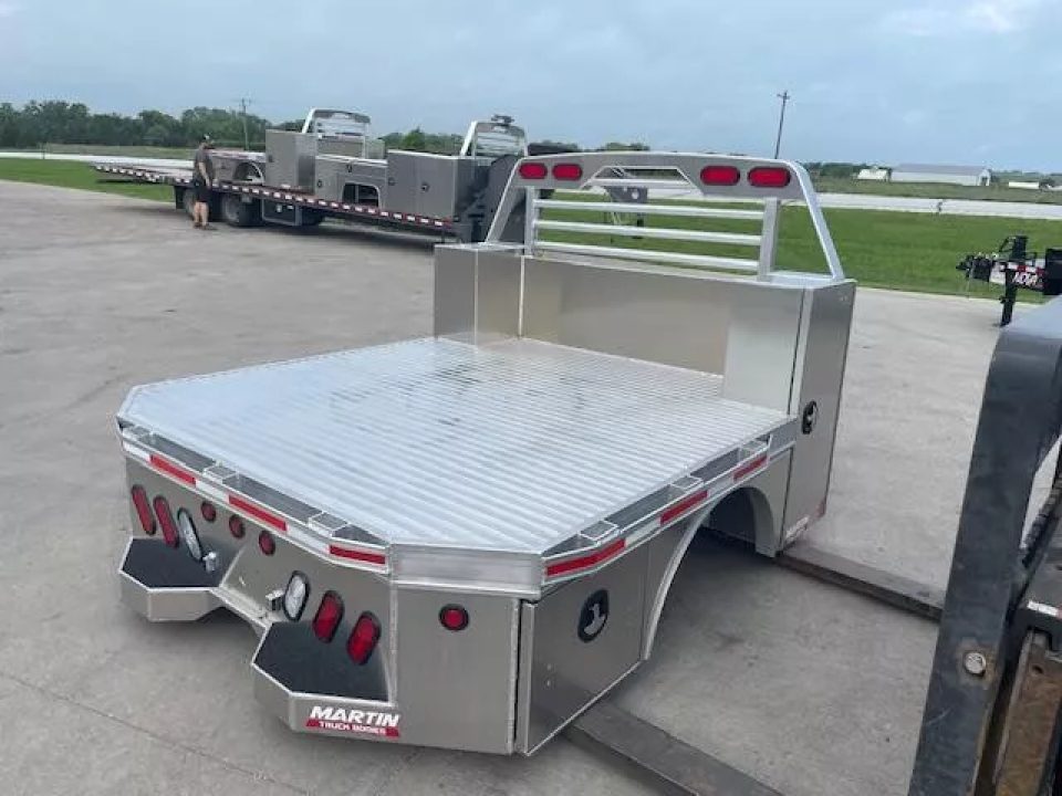New 2026 Martin Truck Bodies 84" x 88" Ford & GM 6-1/2' Bed Delete Short bed SRW Flat Decks
