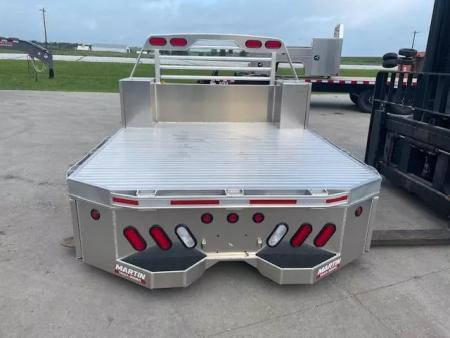 New 2026 Martin Truck Bodies 84" x 88" Ford & GM 6-1/2' Bed Delete Short bed SRW Flat Decks