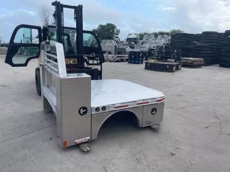 New 2026 Martin Truck Bodies 84" x 88" Ford & GM 6-1/2' Bed Delete Short bed SRW Flat Decks
