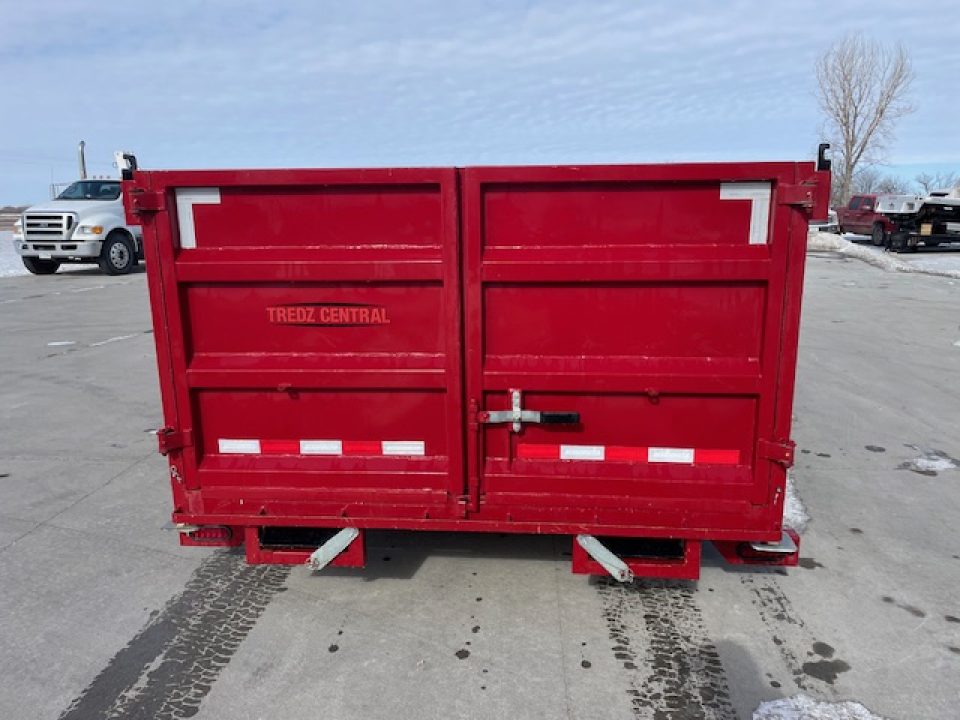 Used 2024 Midsota HV16-BP-154 Dump Trailer 4ft tall sides 7k axles