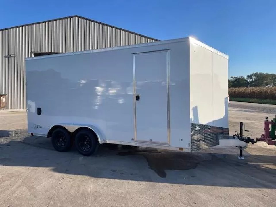 New 2026 ATC STO400 7.5x16ft Enclosed Cargo Trailer