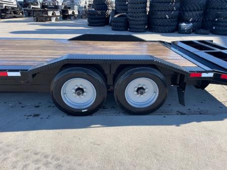 Used 2022 Midsota STWB24-GB-184 Flatbed Gooseneck Equipment Trailer 102 x 24ft