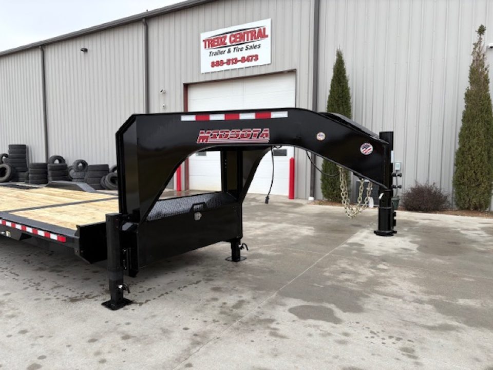 New 2026 Midsota TBWB26-GN-230 Tilt Bed Wide Body Trailer 10k torsion axles