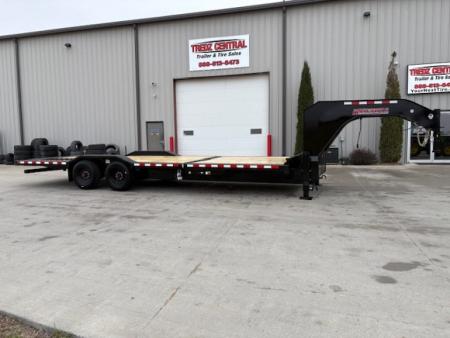 New 2026 Midsota TBWB26-GN-230 Tilt Bed Wide Body Trailer 10k torsion axles