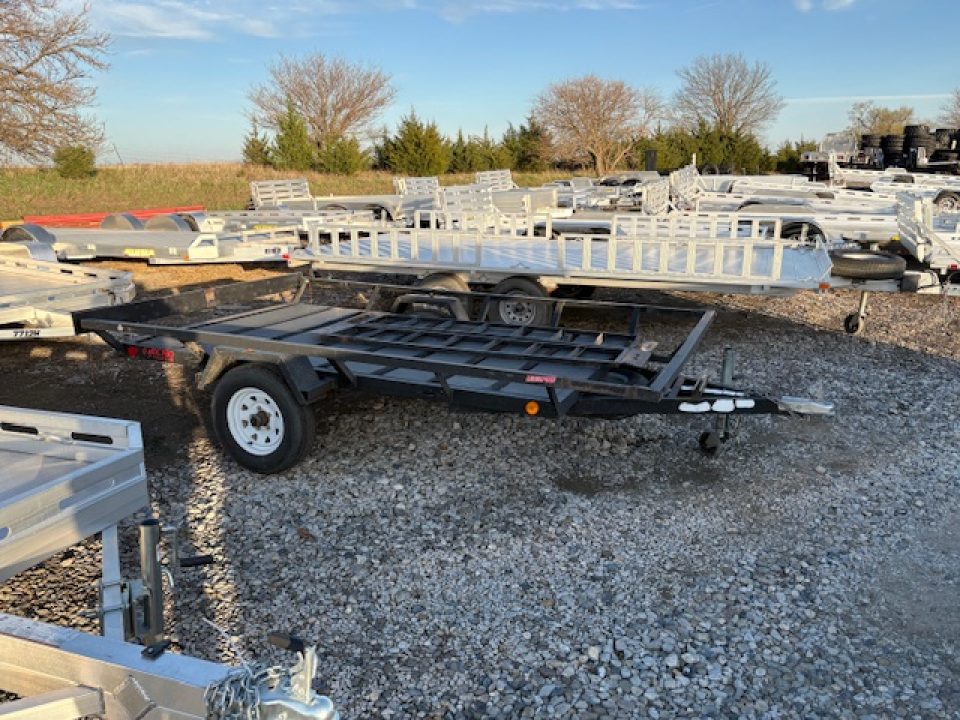 Used 2014 ECHO 63x9ft Utility Trailer Single axle