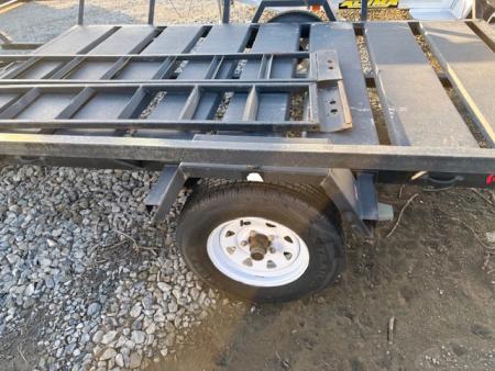 Used 2014 ECHO 63x9ft Utility Trailer Single axle