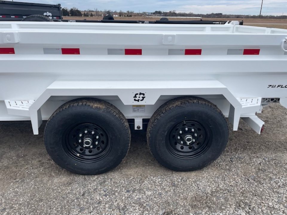 New 2026 Buckshot 14ft Dump Trailer Low Profile 7k axles