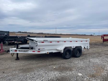 New 2026 Buckshot 14ft Dump Trailer Low Profile 7k axles